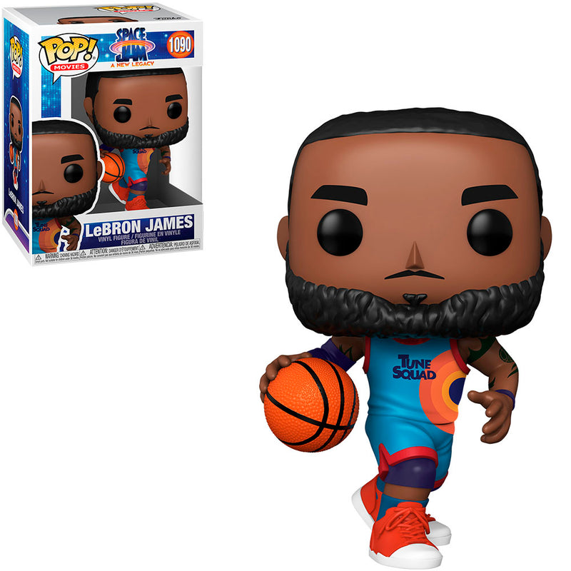 Boneco Funko POP Space Jam A New Legacy Lebron James 1090 Brinquedo Colecionável Presente Criança - Megalonania