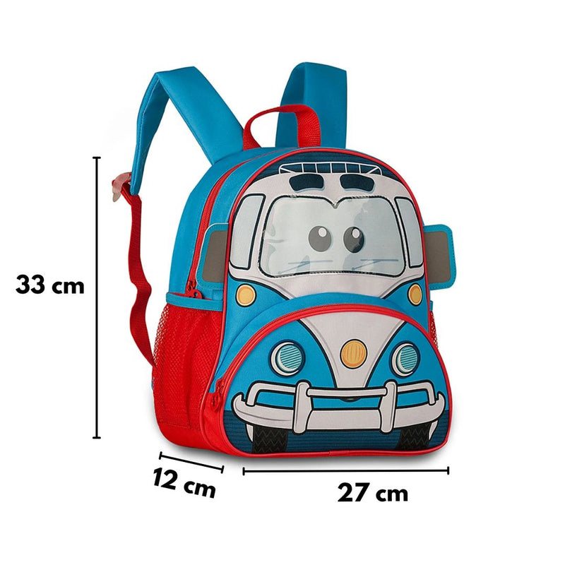 Mochila de Costas Mala Bolsa Azul Vermelho Infantil Masculino Escolar Clio