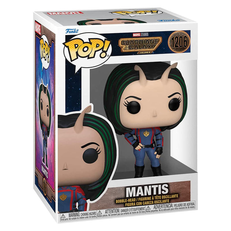 Boneco Funko POP Mantis 1206 Marvel Disney Move Guardians Of The Galaxy Vol 3 Brinquedo Colecionável Presente Coleção Criança