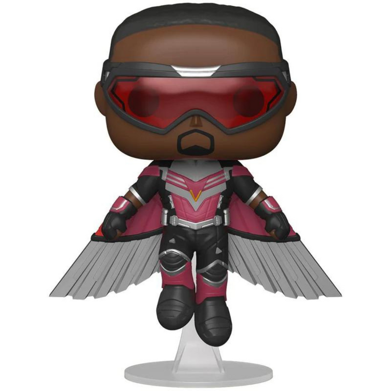 Boneco Pop Funko Marvel Falcon 812 Falcão Soldado Invernal Avengers Brinquedo Coleção Marvel Studios Falcon Presente Colecionável Vingadores