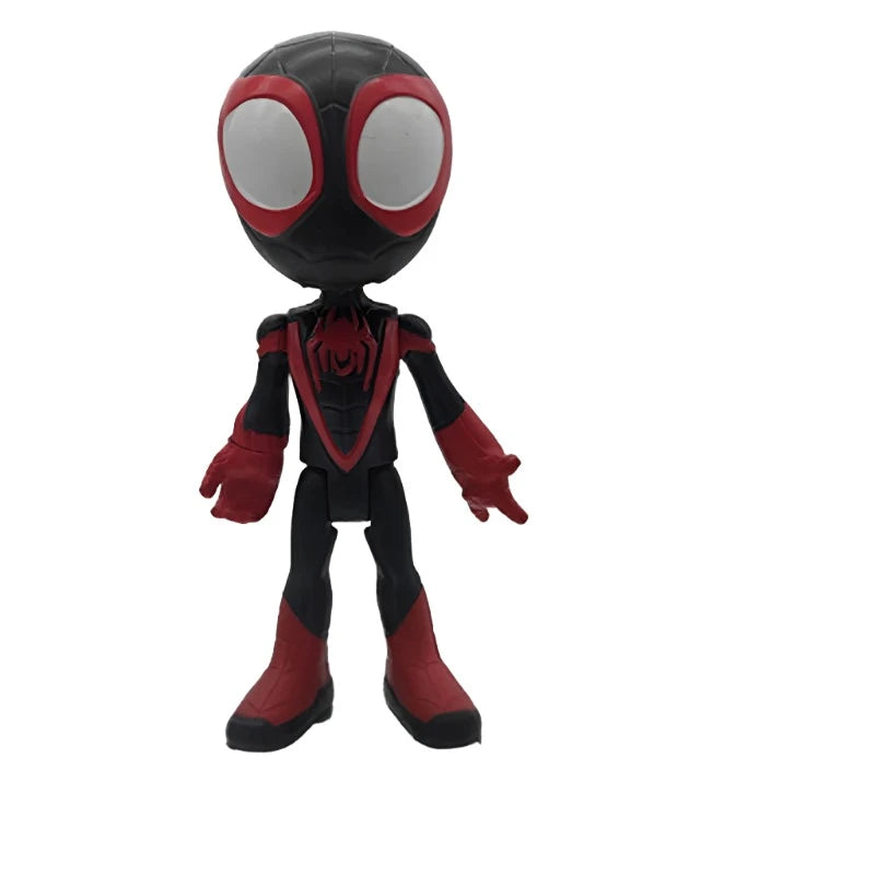 Boneco Figura de Ação Spiderman Miles Morales Super-Herói Spidey e seus Incríveis Amigos Modelo Colecionável Brinquedo Presentes para Crianças - Megalonania