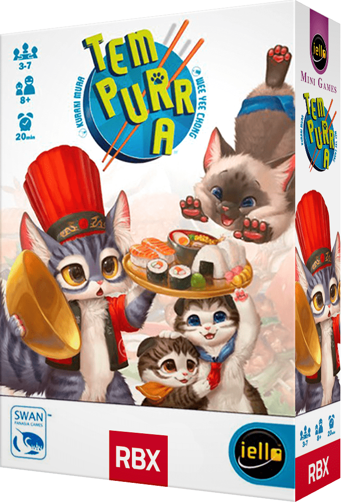 Tem Purr-A - Jogo Cartas Game Card Games Mesa Buro