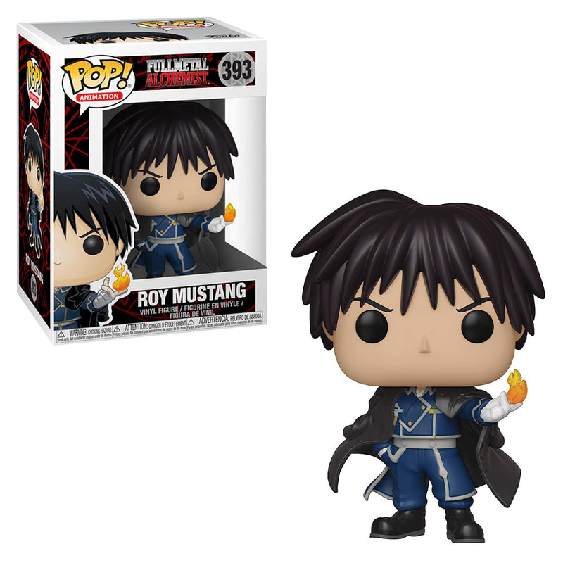 Boneco Funko POP Roy Mustang 393 Anime Manga Fullmetal Alchemist Brinquedo Colecionável Presente Criança