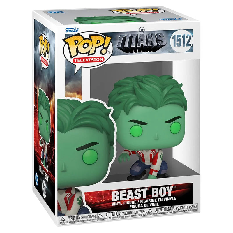 Boneco Funko POP Mutano 1512 DC Comics Animation TV Teen Titans Brinquedo Colecionável Presente Coleção Criança