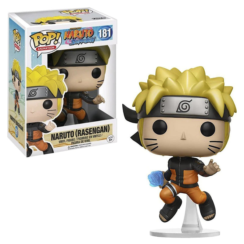 Boneco Pop Funko Naruto Uzumaki Rasengan 181 Anime Naruto Shippuden Original Brinquedo Colecionável Presente Coleção Criança