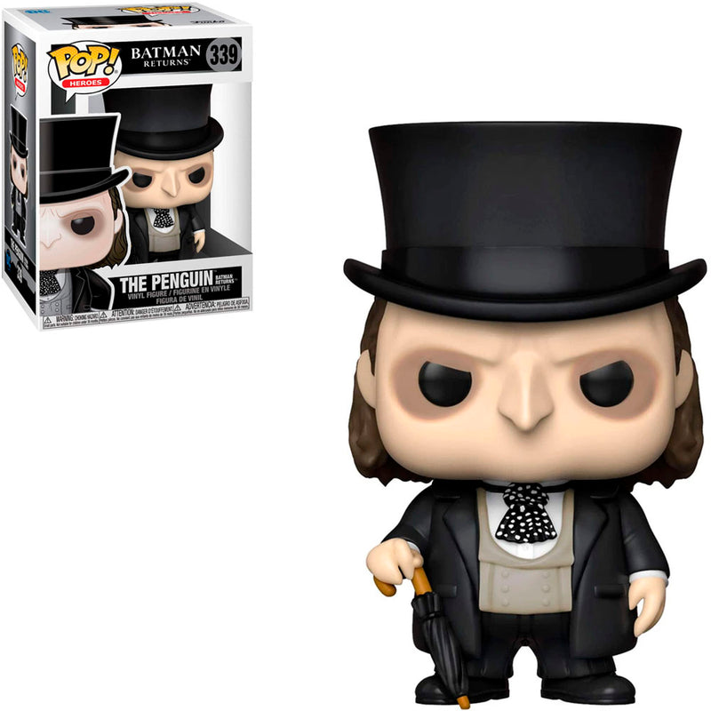 Boneco Funko POP Heróis The Batman Returns Pinguim 339 DC Comics Brinquedo Colecionável Presente Criança