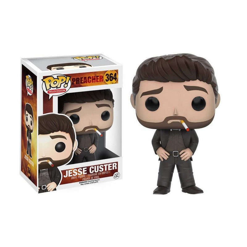 Boneco Funko POP Televison Preacher Jesse Custer 364 Brinquedo Colecionável Presente - Megalonania