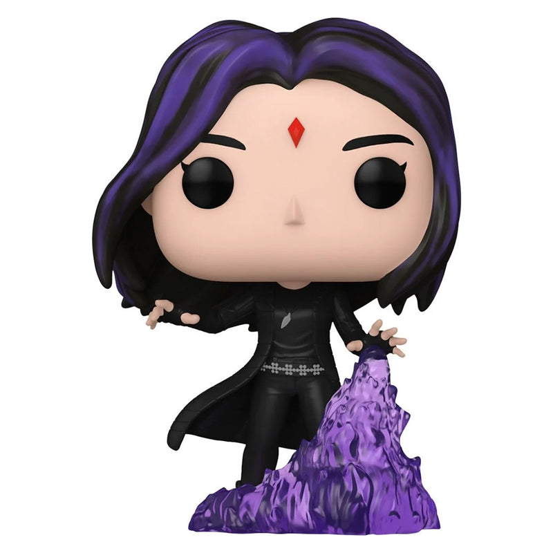 Boneco Funko POP Ravena 1513  DC Comics Animation TV Teen Titans Brinquedo Colecionável Presente Coleção Criança