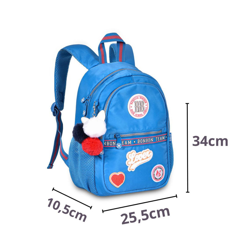 Mochila De Costas Mala Bolsa Mini Rebecca Bonbon Pequena Feminina Juvenil Colegial Meninas Clio