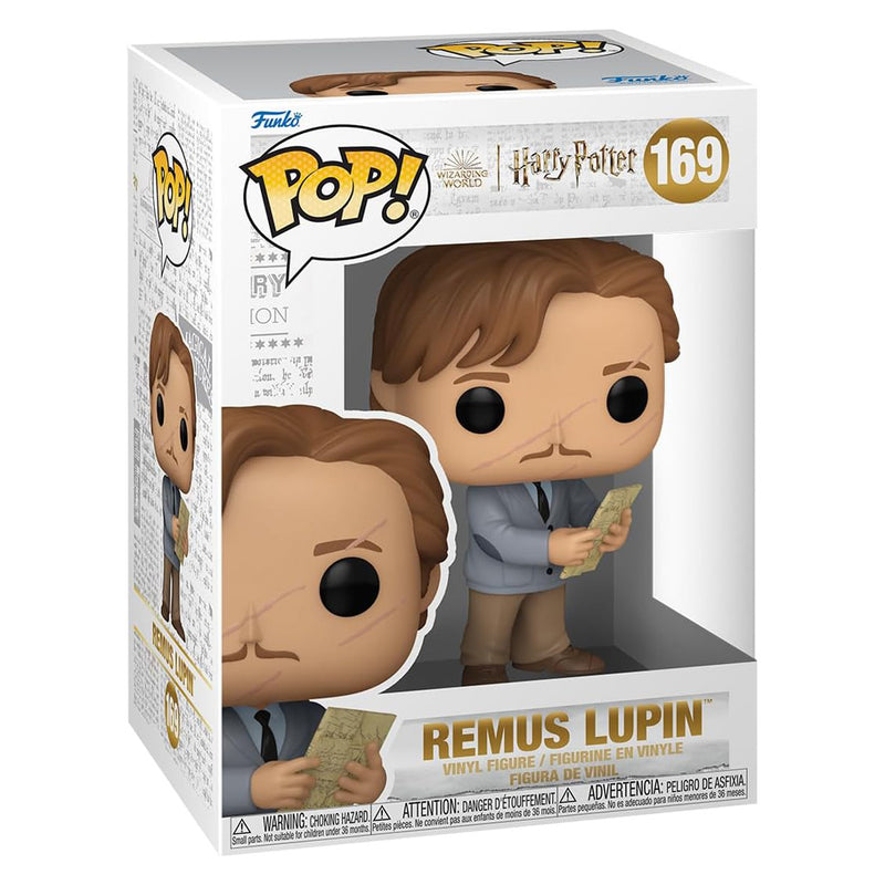 Boneco Funko POP Remus Lupin 169 Move Harry Potter Brinquedo Colecionável Magia Presente Coleção Criança