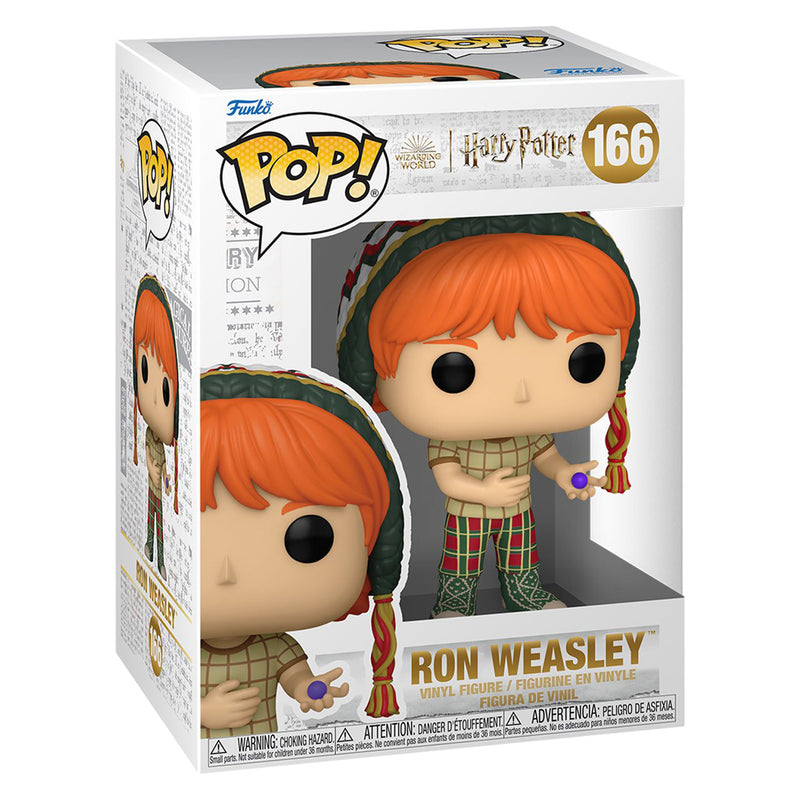 Boneco Funko POP Ron Weasley 166 Move Harry Potter Brinquedo Colecionável Magia Presente Coleção Criança