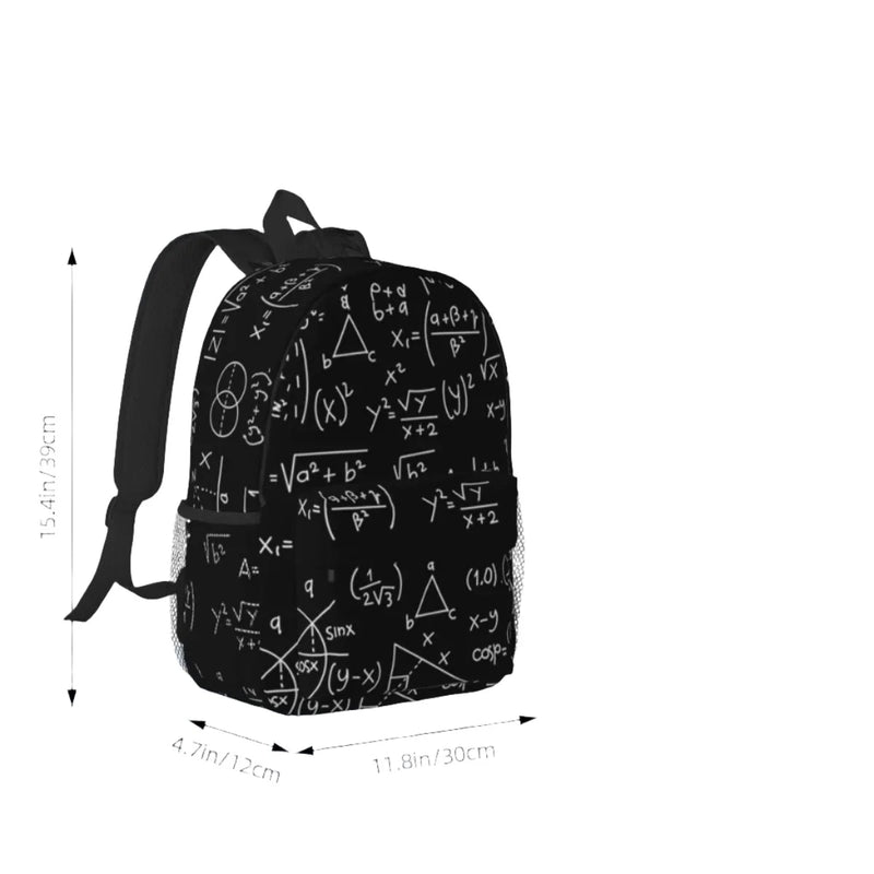 Mochilas Blackboard School Geek Mochila Escolar Bolsa de Viagem Bolsa de Ombro para Meninos e Meninas Moda Presente