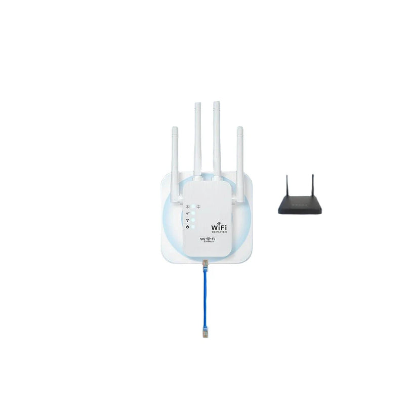 Repetidor WiFi sem Fio de Banda Dupla Impulsionador de Sinal WiFi 2.4G  5G Extensor 802.11BGN Gigabit UE Plugs EUA Amplificador WiFi WPS Rout