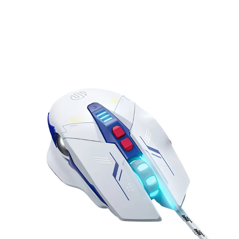 Mouse Gamer INPHIC-W9 Mouse Gaming com Fio 8800 DPI Ajustável e Ergonômico E-sports Respiração Macro Efeito de Iluminação PUBG CF LOL