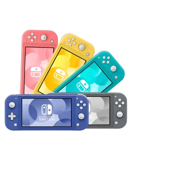 Nintendo Switch Lite Console de Jogos Portátil com Tela Sensível ao Toque de 5,5", 32 GB de ROM, Controles Integrados Gamer Jogos Presente Criança