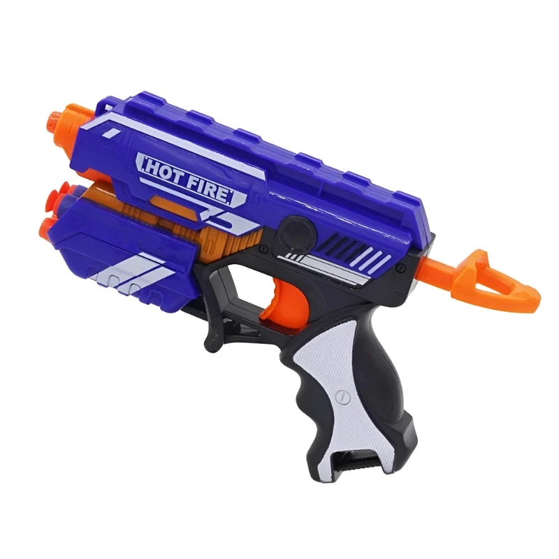 Brinquedo Kit de Pistola de Brinquedo com Munição de Borracha Macia para Crianças Compatível com Nerf - Megalonania