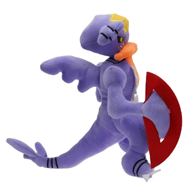 Brinquedo de Pelúcia Garchomp Pokémon Pokédex Personagem Jogos de Game Boneco Macio Presente Criança 21cm - Megalonania