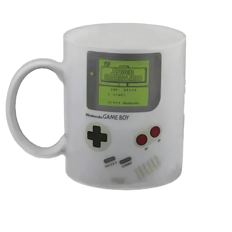 Caneca de Café Console de Jogos Game Caneca Cerâmica Termocrômica Copos de água Copos 400ml - Megalonania