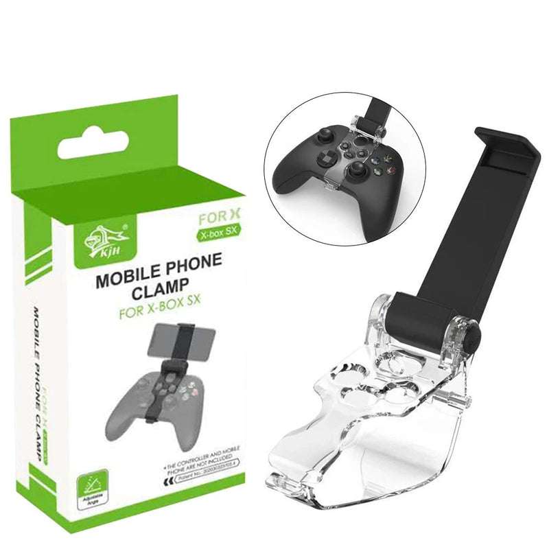 Game Suporte de Celular para Controle Game Sem Fio Xbox Série S X Controle Dobrável Suporte Braçadeira Clipe Suporte Ajustável para Xbox Criança - Megalonania