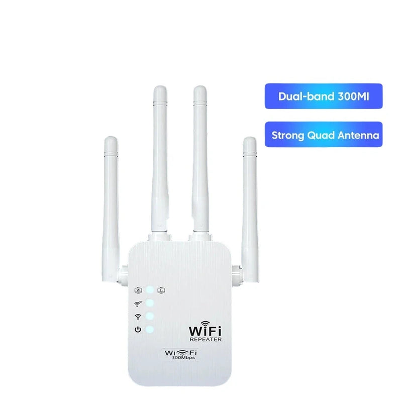 Repetidor WiFi sem Fio de Banda Dupla Impulsionador de Sinal WiFi 2.4G  5G Extensor 802.11BGN Gigabit UE Plugs EUA Amplificador WiFi WPS Rout