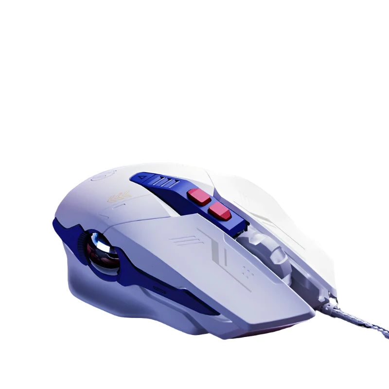 Mouse Gamer INPHIC-W9 Mouse Gaming com Fio 8800 DPI Ajustável e Ergonômico E-sports Respiração Macro Efeito de Iluminação PUBG CF LOL