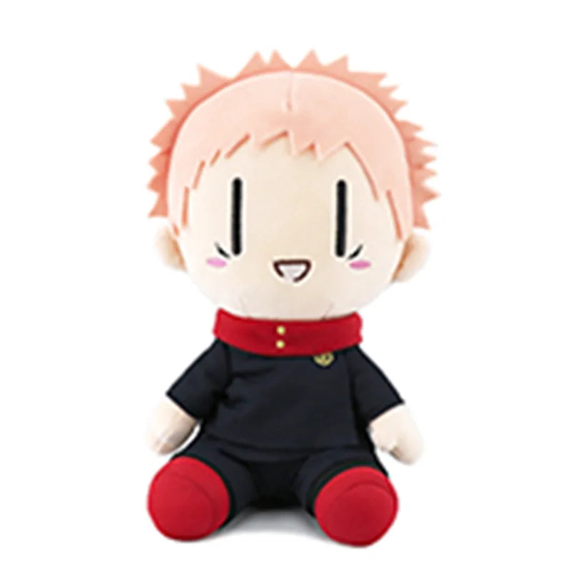 Brinquedo de Pelúcia Itadori Yuji Anime Japonês Jujutsu Kaisen Boneco Criança 21cm - Megalonania