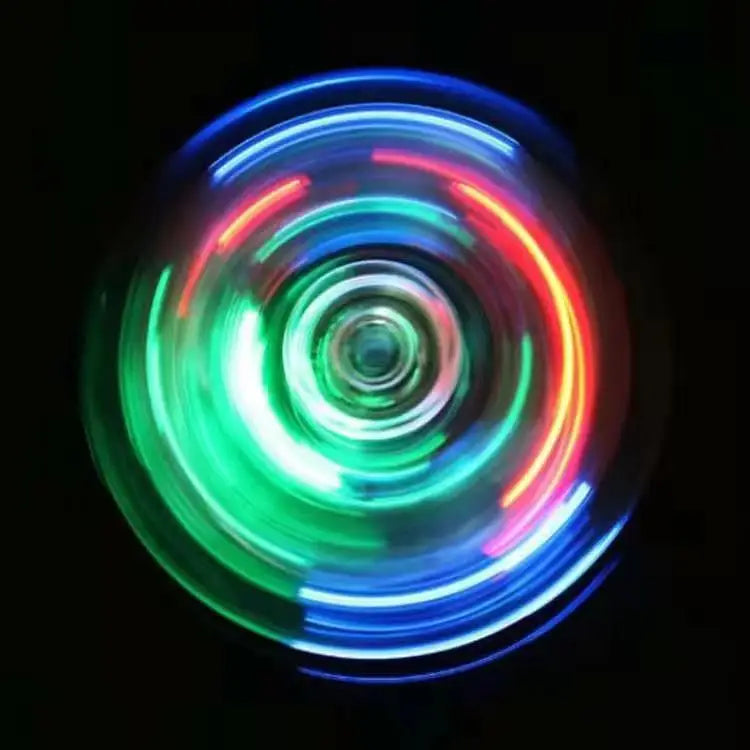 Brinquedo Spinner Luminous LED Light Fidget Spinner Brilha no Escuro Ansiedade Brinquedo Colecionável Presente