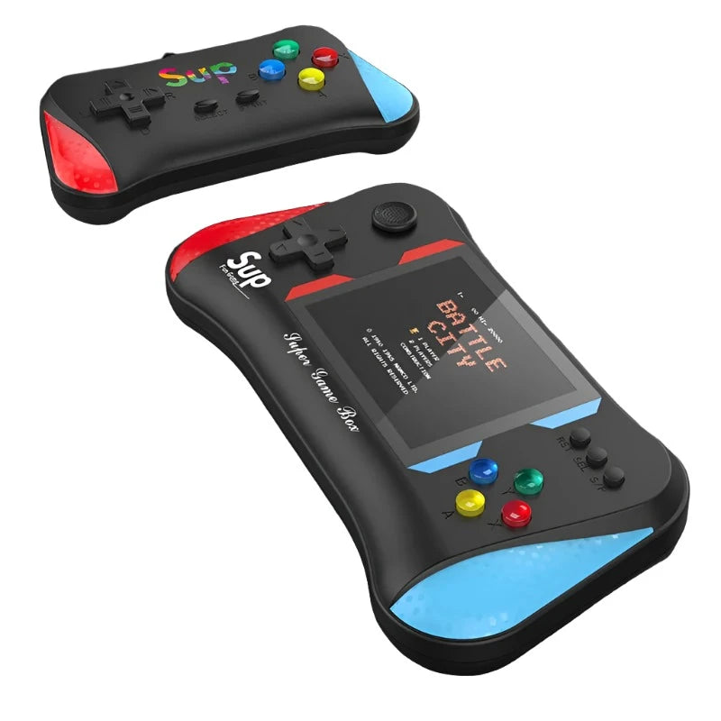 Game Player Retro Portátil Mini Console de Videogame Portátil 8 Bits 3.5 Polegada lcd Cor Crianças Jogador Game Embutido 500 Jogos para Presente Brinquedo Criança - Megalonania