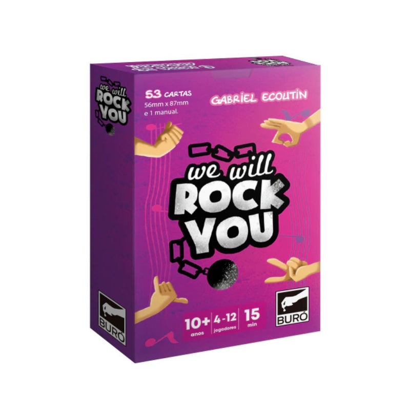 We Will Rock You - Jogos de Tabuleiro Board Games Buro