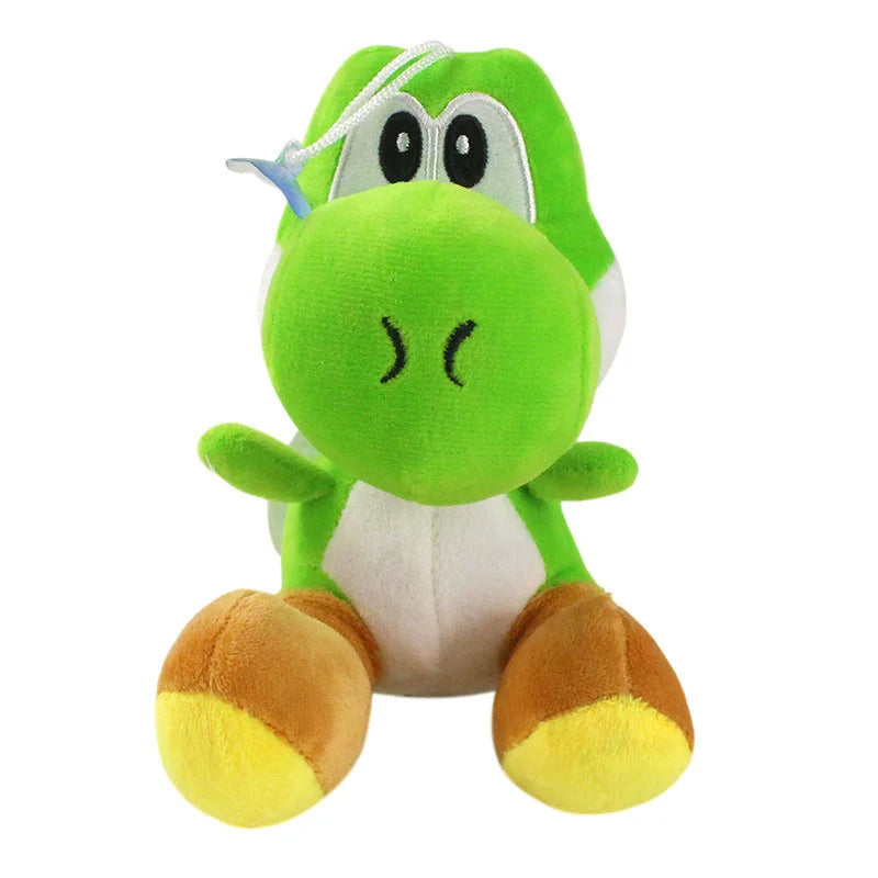 Brinquedo de Pelúcia Yoshi Figuras de Jogos de Game Super Mário Bros Decoração Criança Macio Travesseiro de Pelúcia 20cm - Megalonania