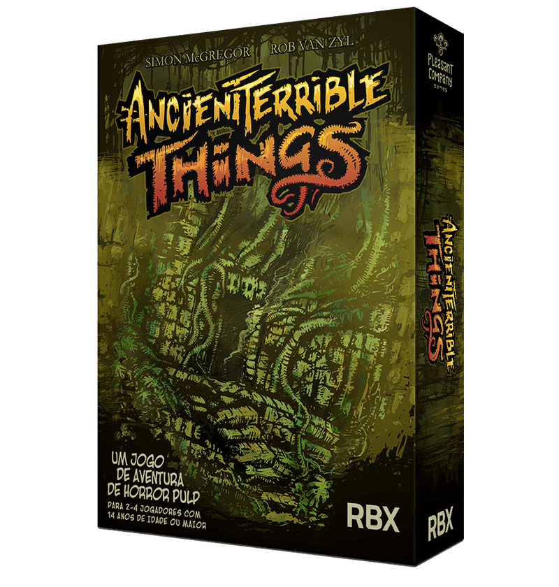 Ancient Terrible Things  - Jogo Cartas Game Board Games RPG Buro