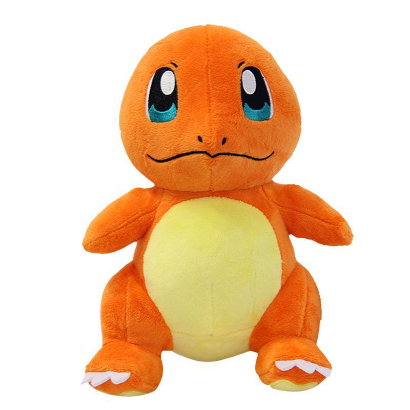 Brinquedo Pelúcia Pokémon Pikachu Squirtle Bulbasaur Charmander Criança 20cm - Megalonania