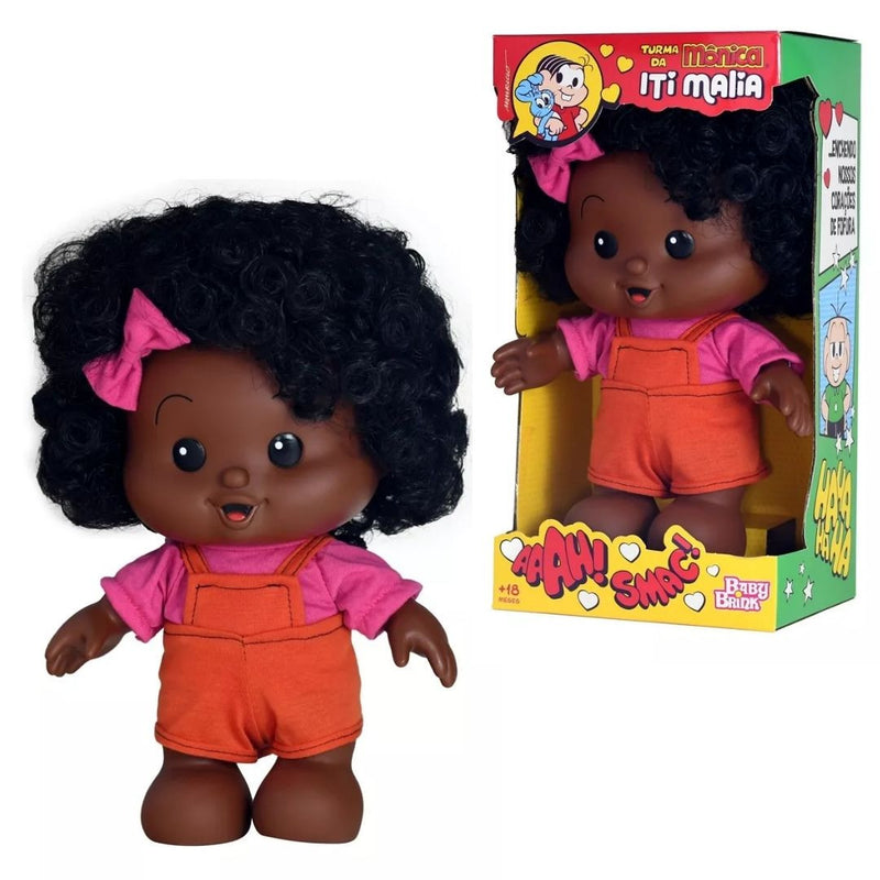 Boneca Milena Iti Malia Turma Da Mônica infantil Criança Brinquedo Baby Brink