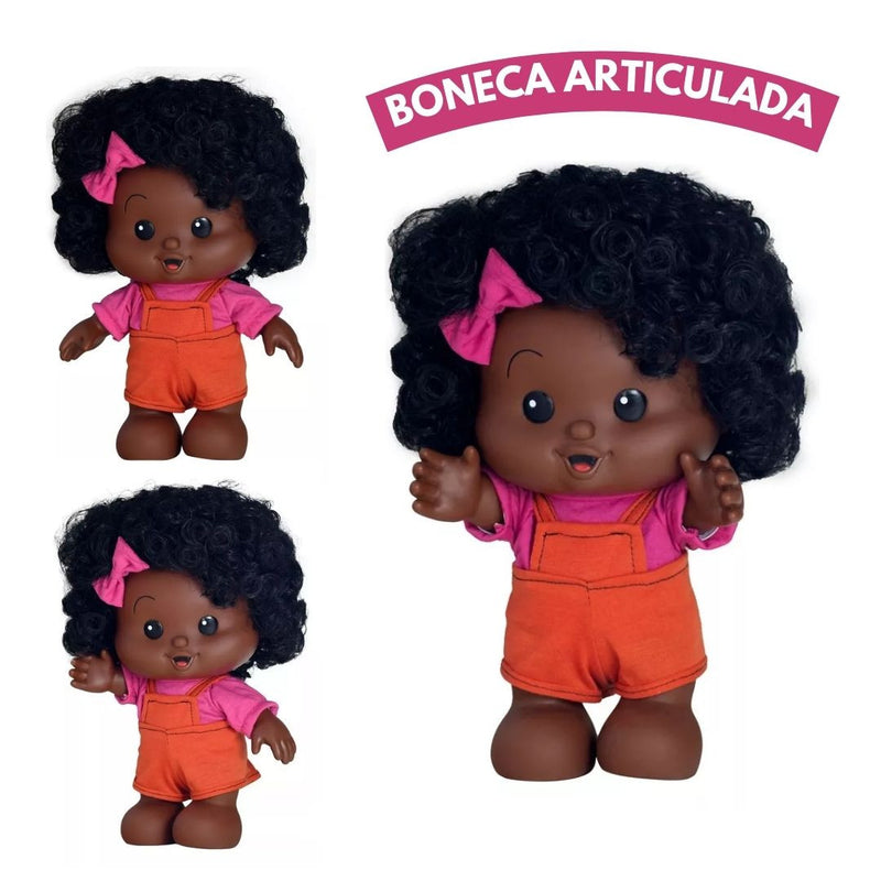 Boneca Milena Iti Malia Turma Da Mônica infantil Criança Brinquedo Baby Brink