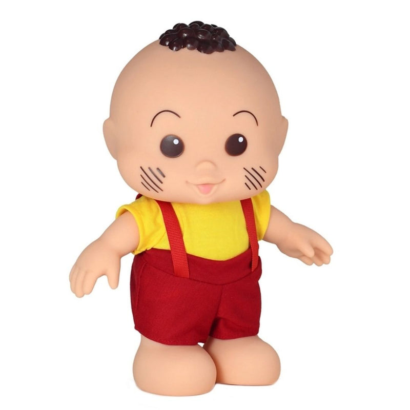 Boneco Cascão Iti Malia Turma da Mônica Infantil Criança Brinquedo Vinil Baby Blink