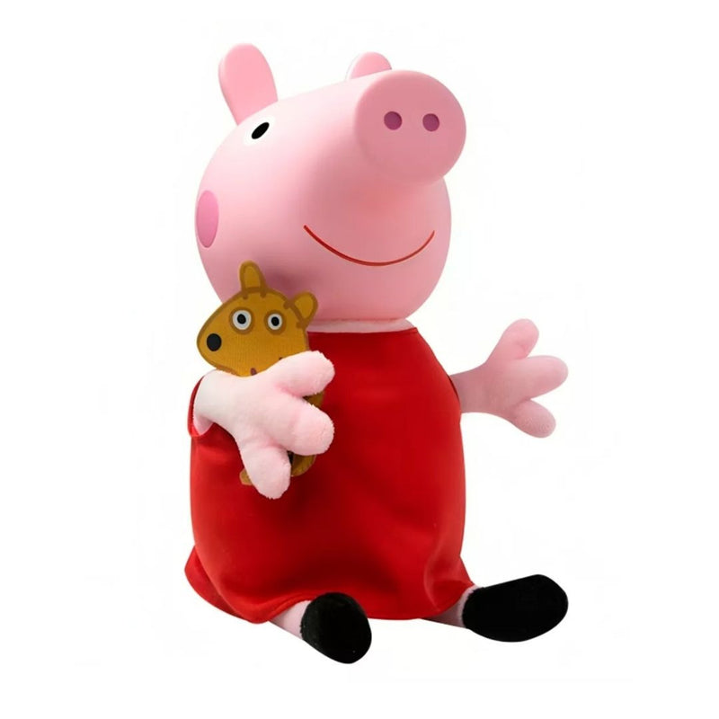 Boneca Peppa Pig Brinquedo Pernas e Braços Articulados Vinil Infantil Criança Novabrink