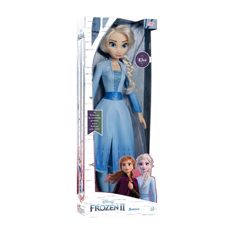 Boneca Elsa Mini My Size Brinquedo Frozen 2 Articulada Disney Grande Infantil Criança Novabrink