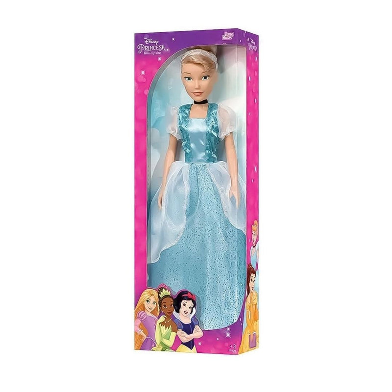 Boneca Princesa Cinderela Mine My Size 55cm Original Disney Novabrink