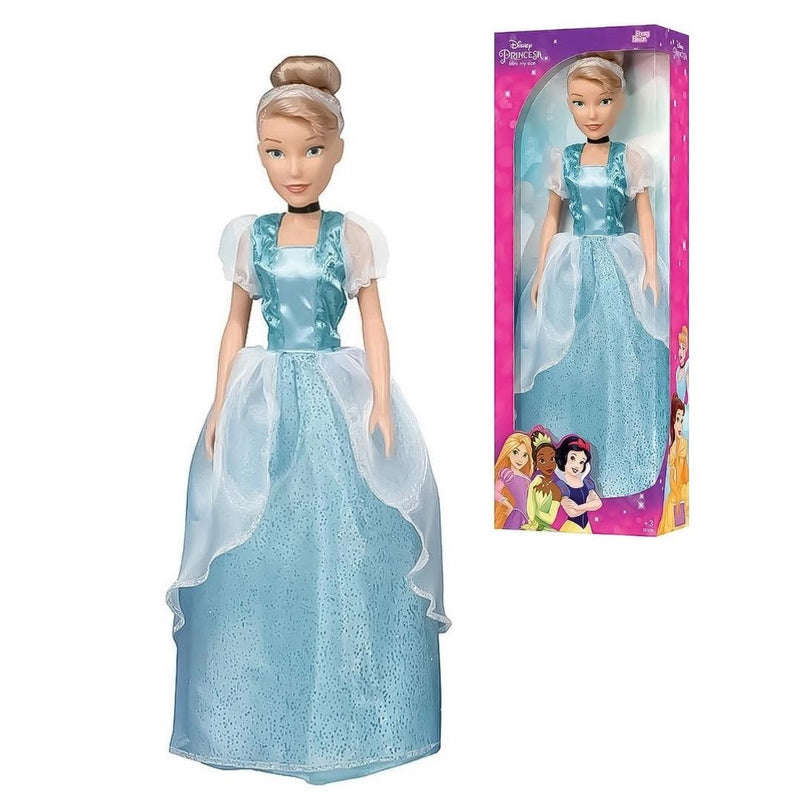 Boneca Princesa Cinderela Mine My Size 55cm Original Disney Novabrink