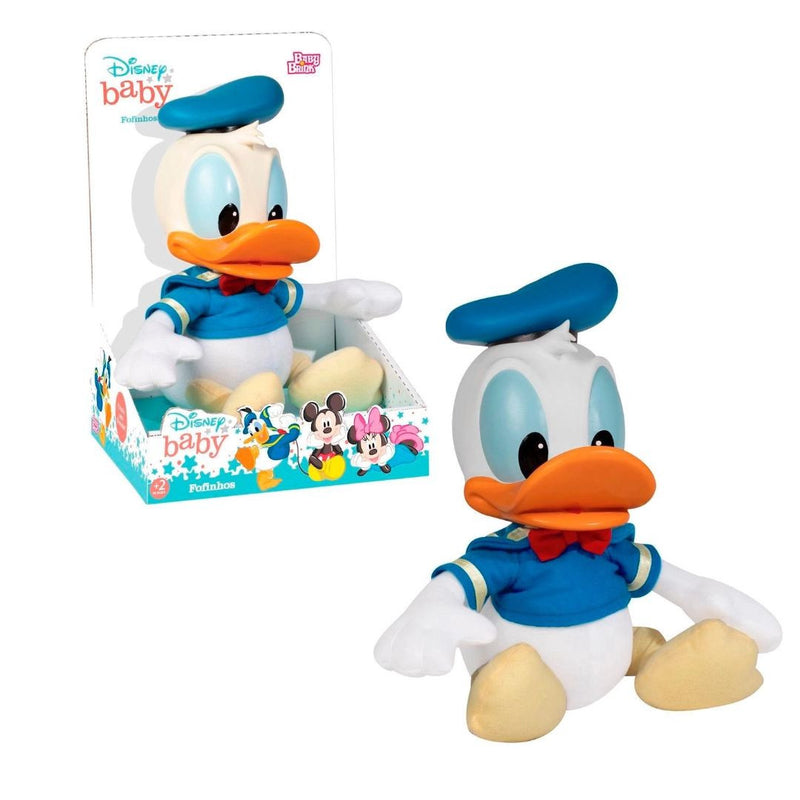 Boneco Pato Donald Fofinho Disney Brinquedo Infantil Crianças Novabrink