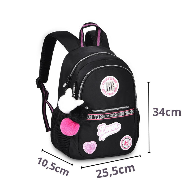 Mochila De Costas Mala Bolsa Mini Rebecca Bonbon Pequena Feminina Juvenil Colegial Meninas Clio