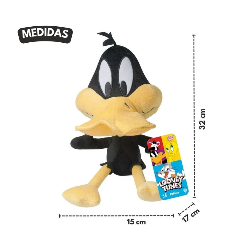 Pelúcia Brinquedo Boneco Patolino Wb Looney Tunes Original Disney Novablink