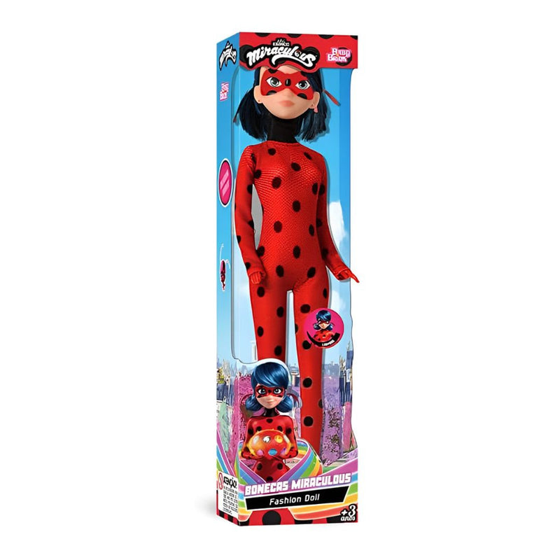 Boneca Ladybug Miraculous Fashion Doll Brinquedo Meninas Novablink