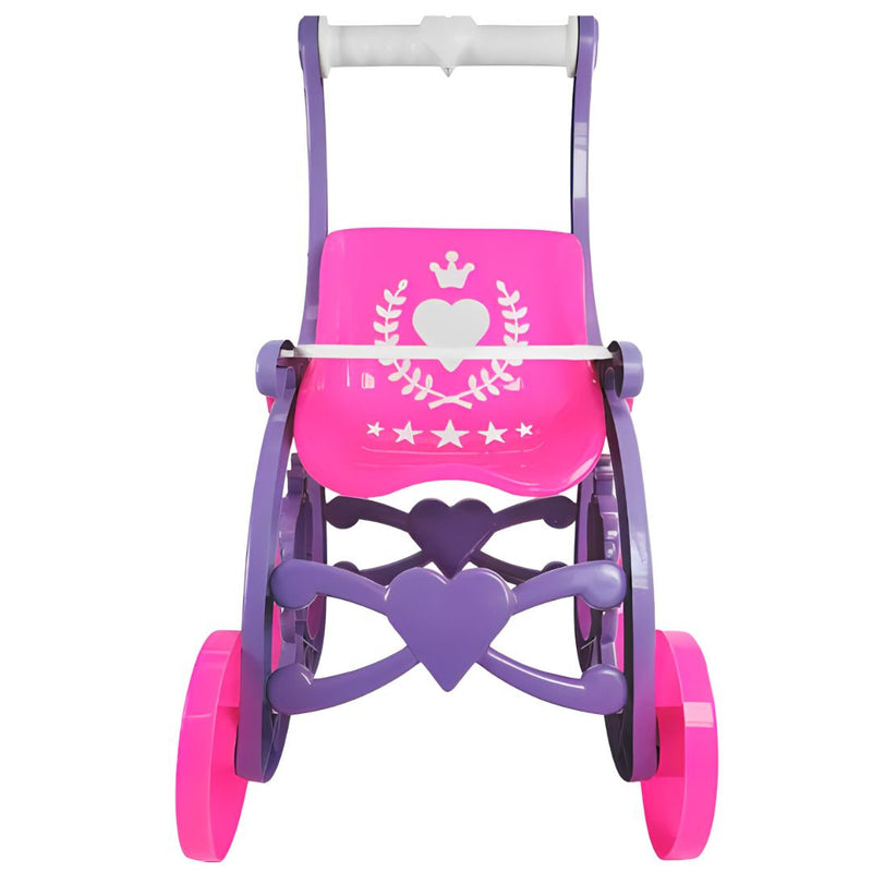 Carrinho Brinquedo Boneca Bebe Reborn Baby Car Princesas Florzinha Brinquemix Infantil