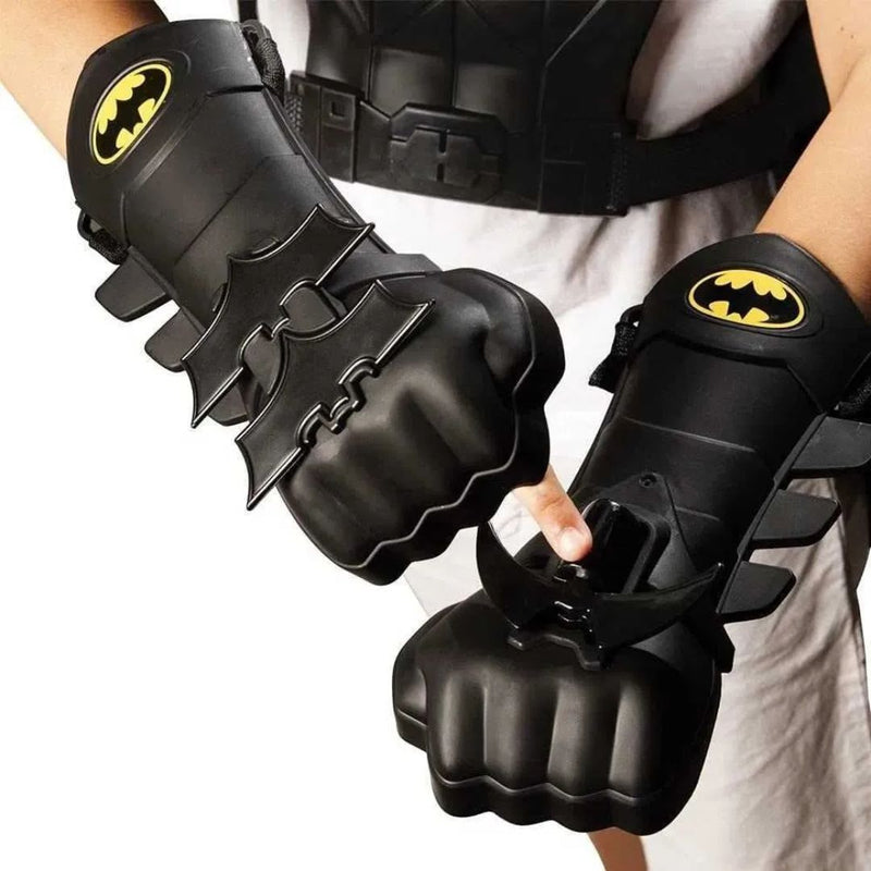 Conjunto Batman Fantasia DC Comics Super - Herói Infantil Criança Masculino Novabrink