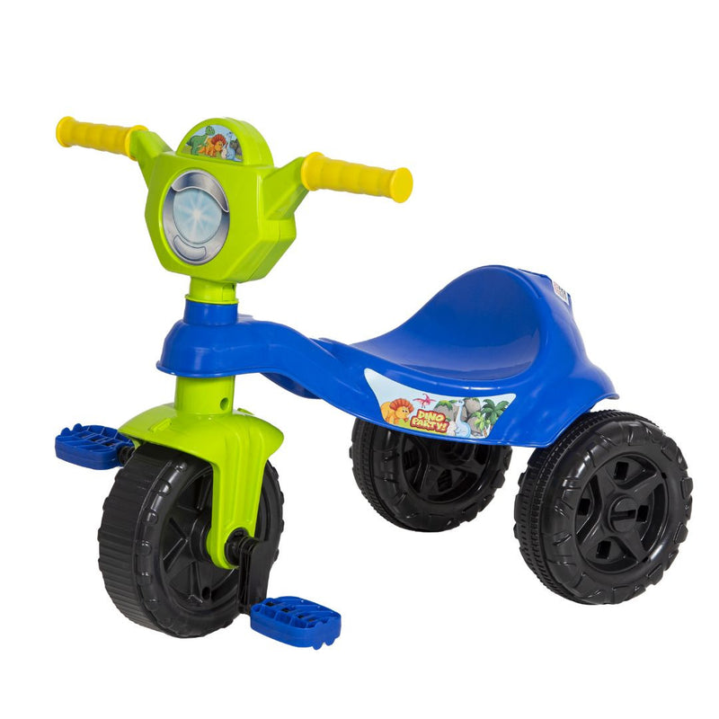 Brinquedo Carrinho de Passeio Triciclo Infantil Motoca Menino Dino Kendy