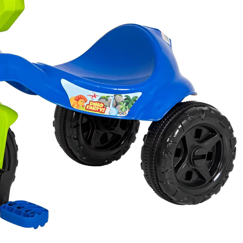 Brinquedo Carrinho de Passeio Triciclo Infantil Motoca Menino Dino Kendy