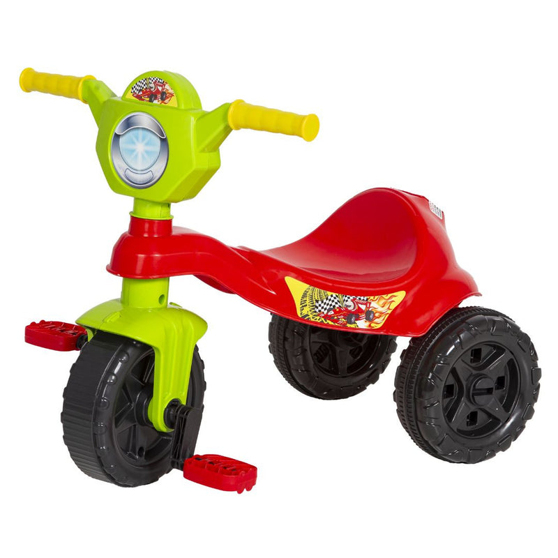 Brinquedo Carrinho de Passeio Pedal infantil Kemotoca Verde Vermelha Corrida Kendy