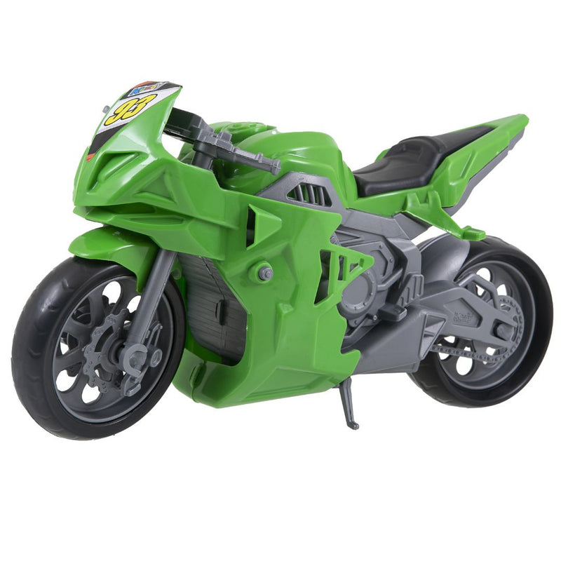 Brinquedo de Moto Spark Verde Vermelho Laranja Azul Masculino Infantil Kendy