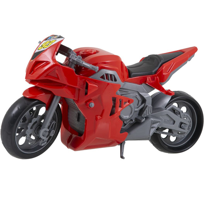 Brinquedo de Moto Spark Verde Vermelho Laranja Azul Masculino Infantil Kendy